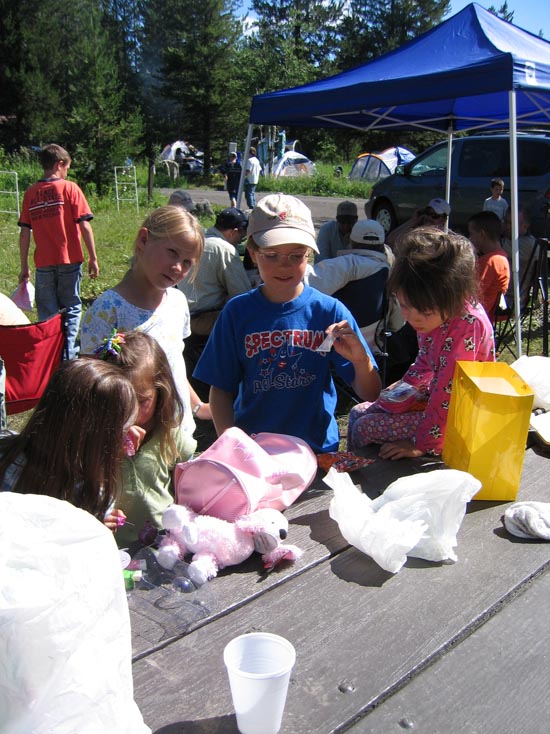 2006 family reunion in Yellowstone National Park